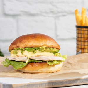 Organic Chicken Avo Burger