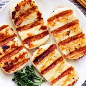 Add Halloumi